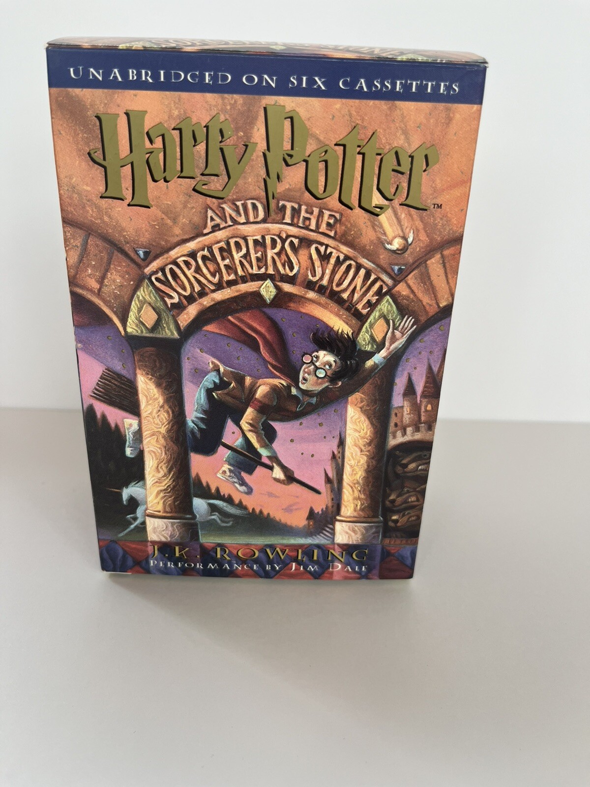 Harry Potter and the Sorcerer’s Stone Audiobook on 6 Cassette Tapes, Unabridged