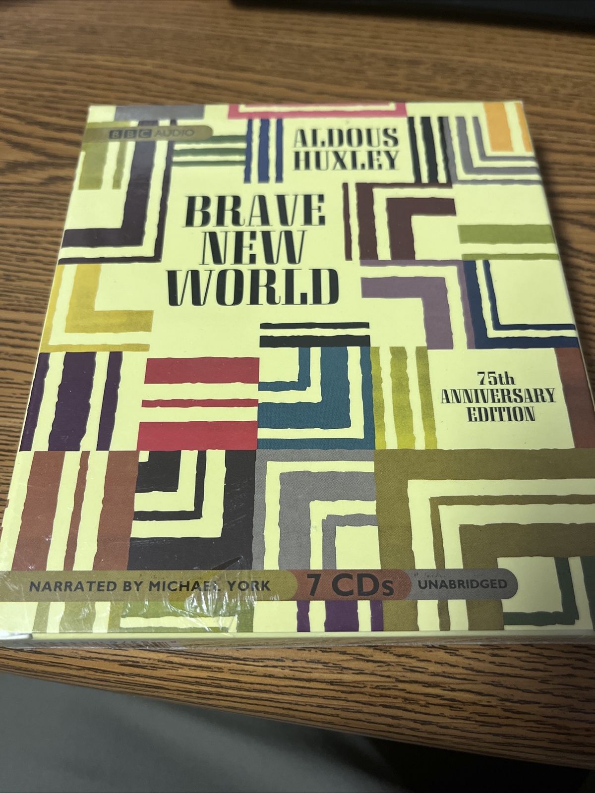 Brave New World by Aldous Huxley (7 Set Compact Disc, Unabridged edition) NEW