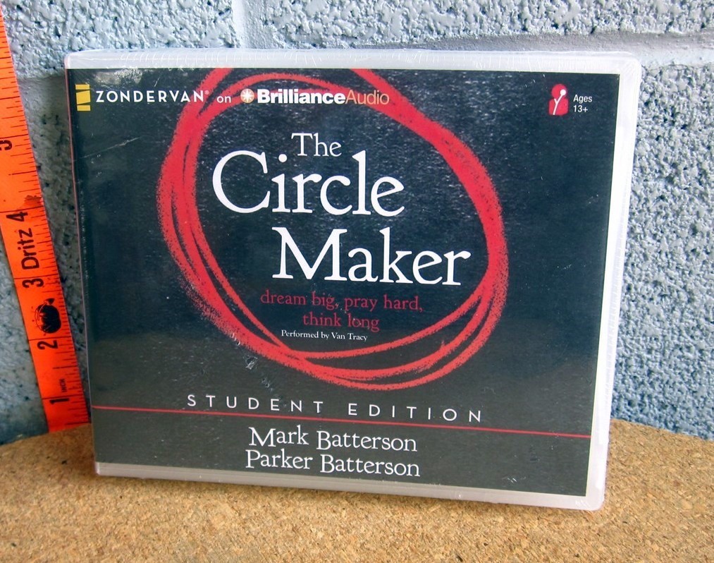CIRCLE MAKER prayer = potential Mark Batterson unabridged CD set NWT
