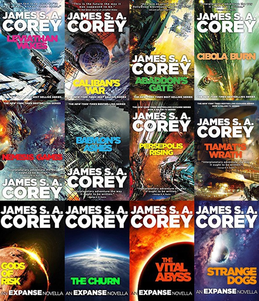 The EXPANSE Series By James S.A. Corey — 19 MP3 Audiobook Collection
