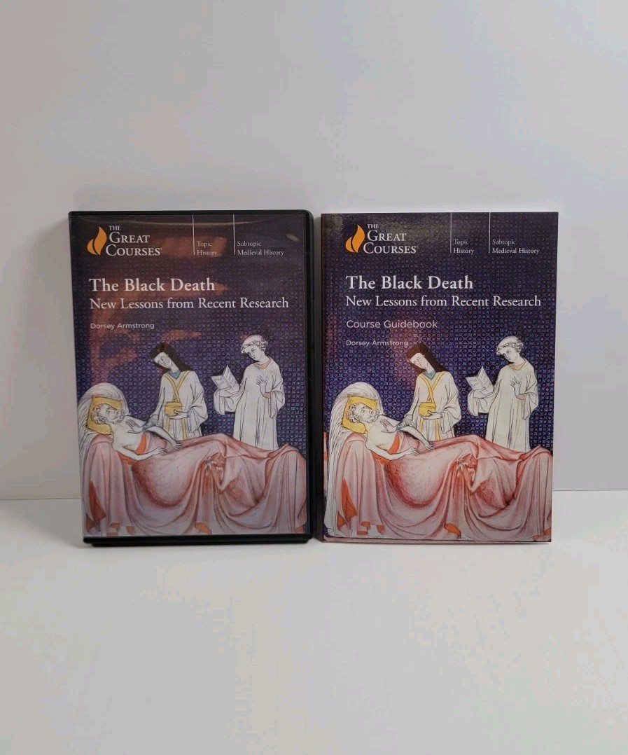 Great Courses — The Black Death New Lessons from Recent Research DVD & Guidebook