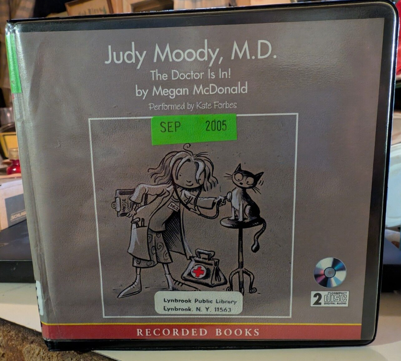 Judy Moody, M.D.: The Doctor Is In! by Megan McDonald (Audio CDs, Unabridged)