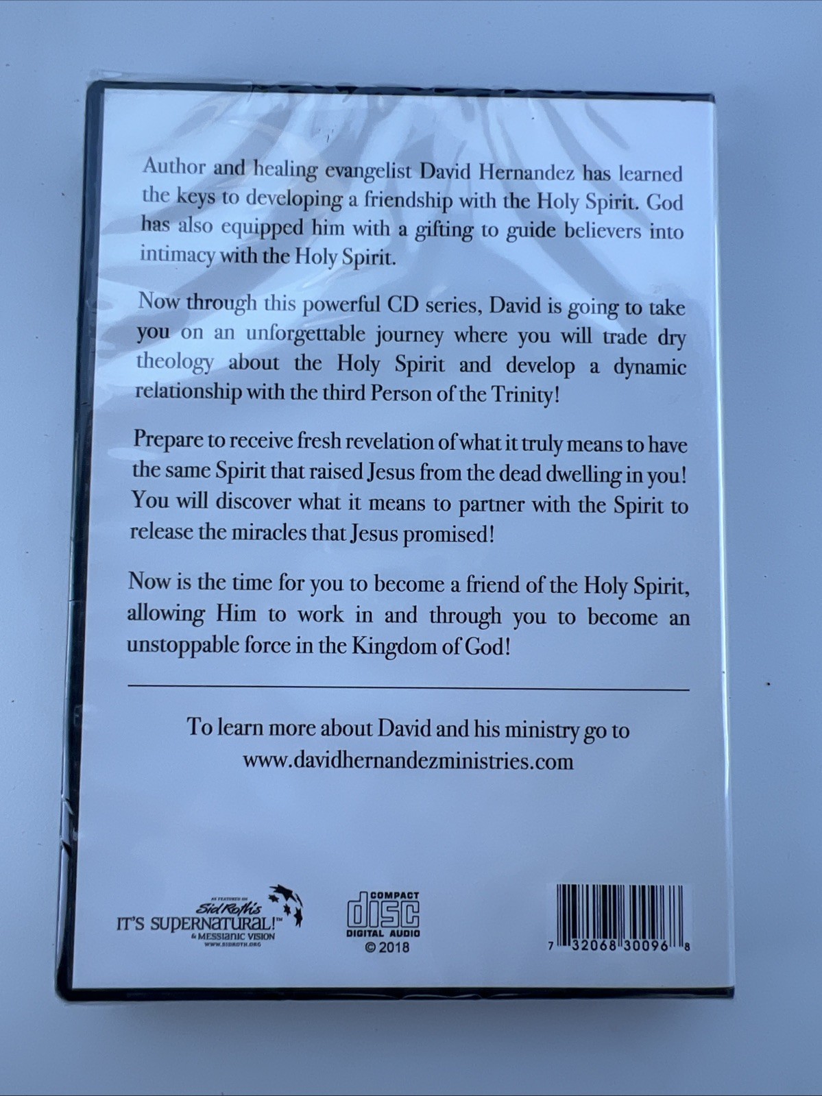 How to Become a Friend of the Holy Spirit CD David Diga Hernandez 2018 Audiobook