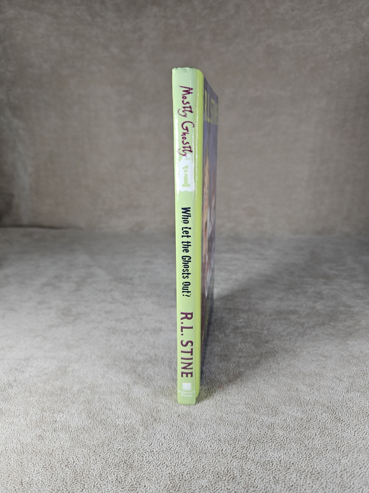 Who Let the Ghosts Out? (Mostly Ghostly) by Stine, R.L. Hardcover