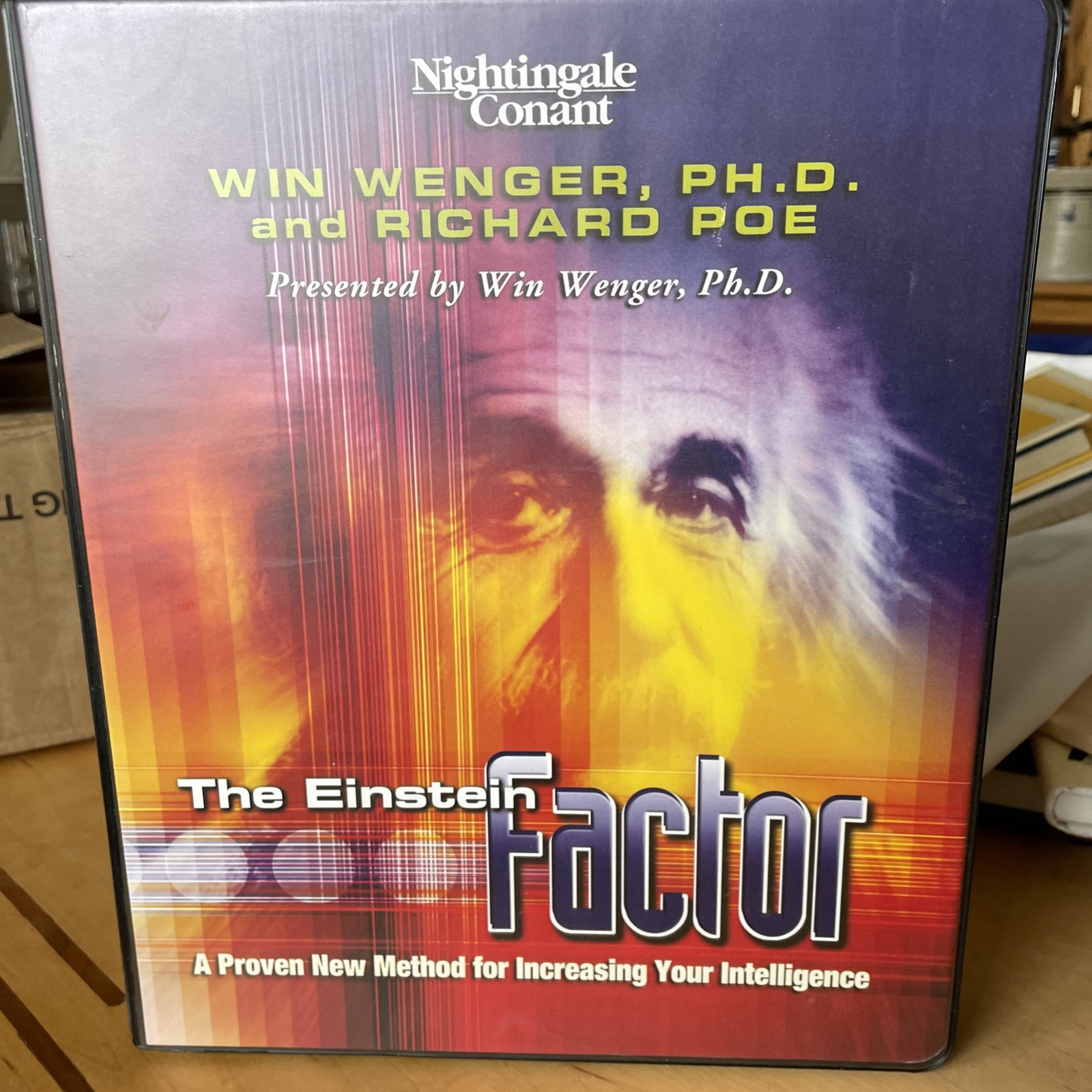 Nightingale Conant Einstein Factor Cassette Win Wenger Richard Poe Intelligence