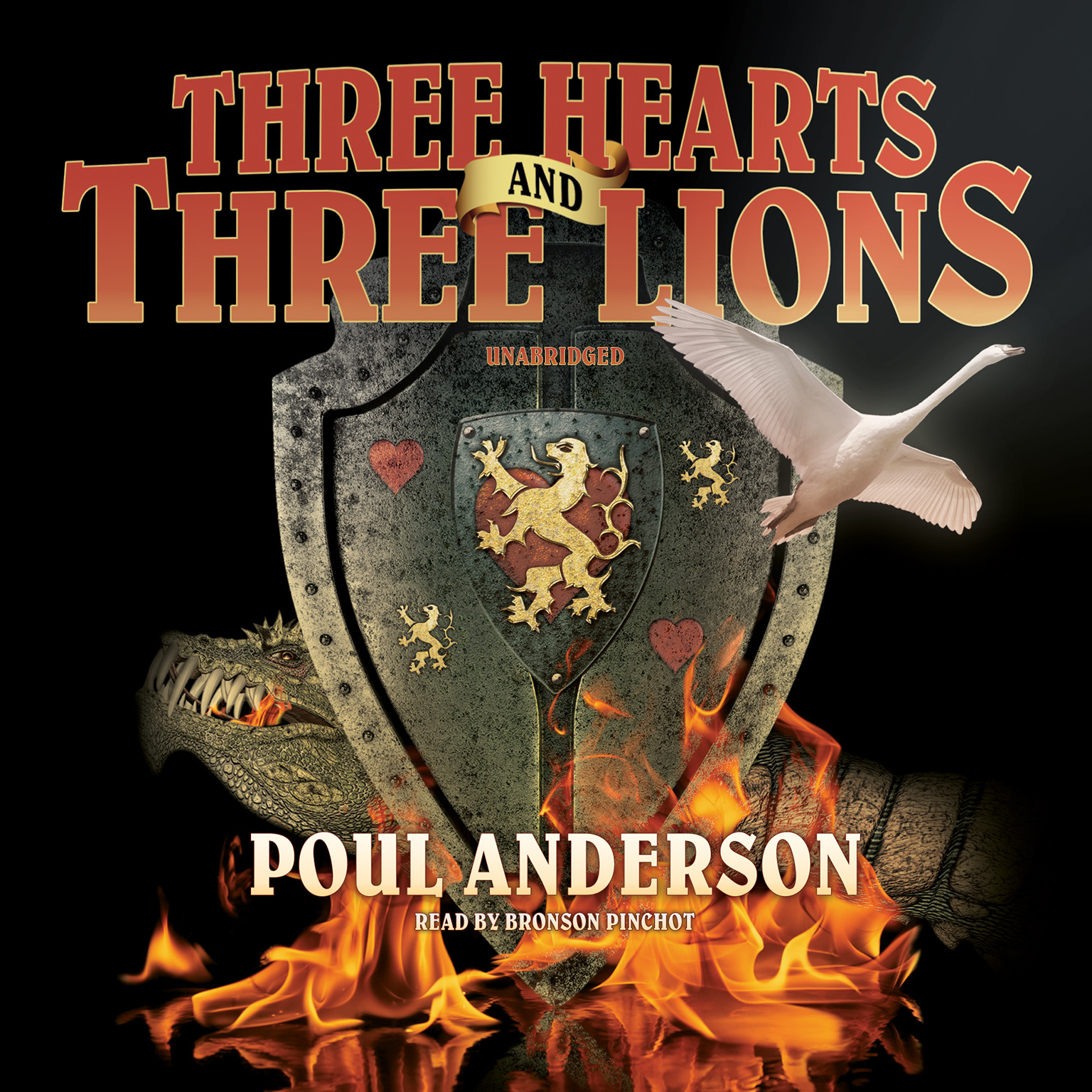 Three Hearts and Three Lions by Poul Anderson 2013 Unabridged CD 9781441782830