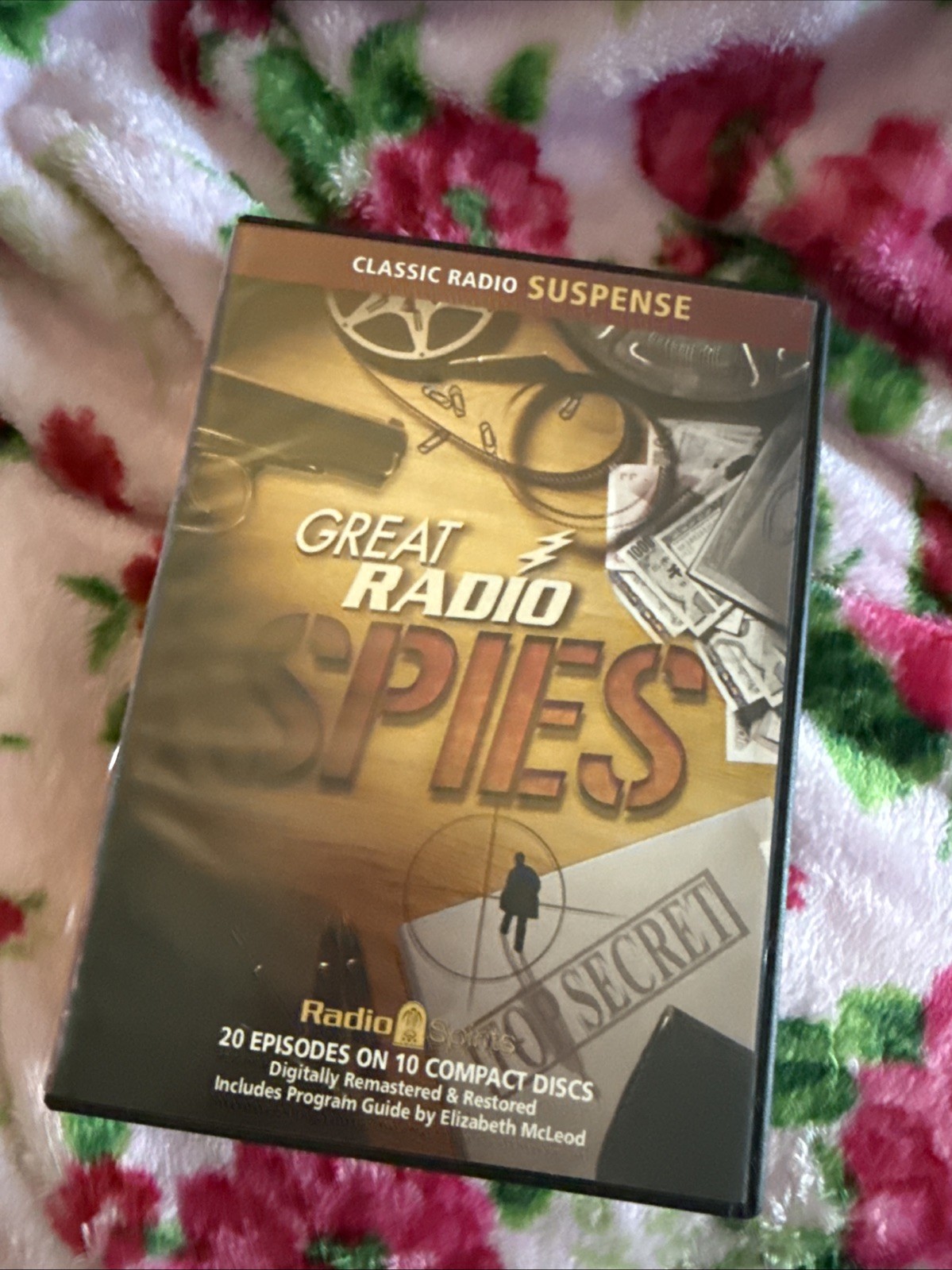 Classic Radio Suspense Espionage Great Radio Spies 10 CDs⭐️⭐️⭐️⭐️