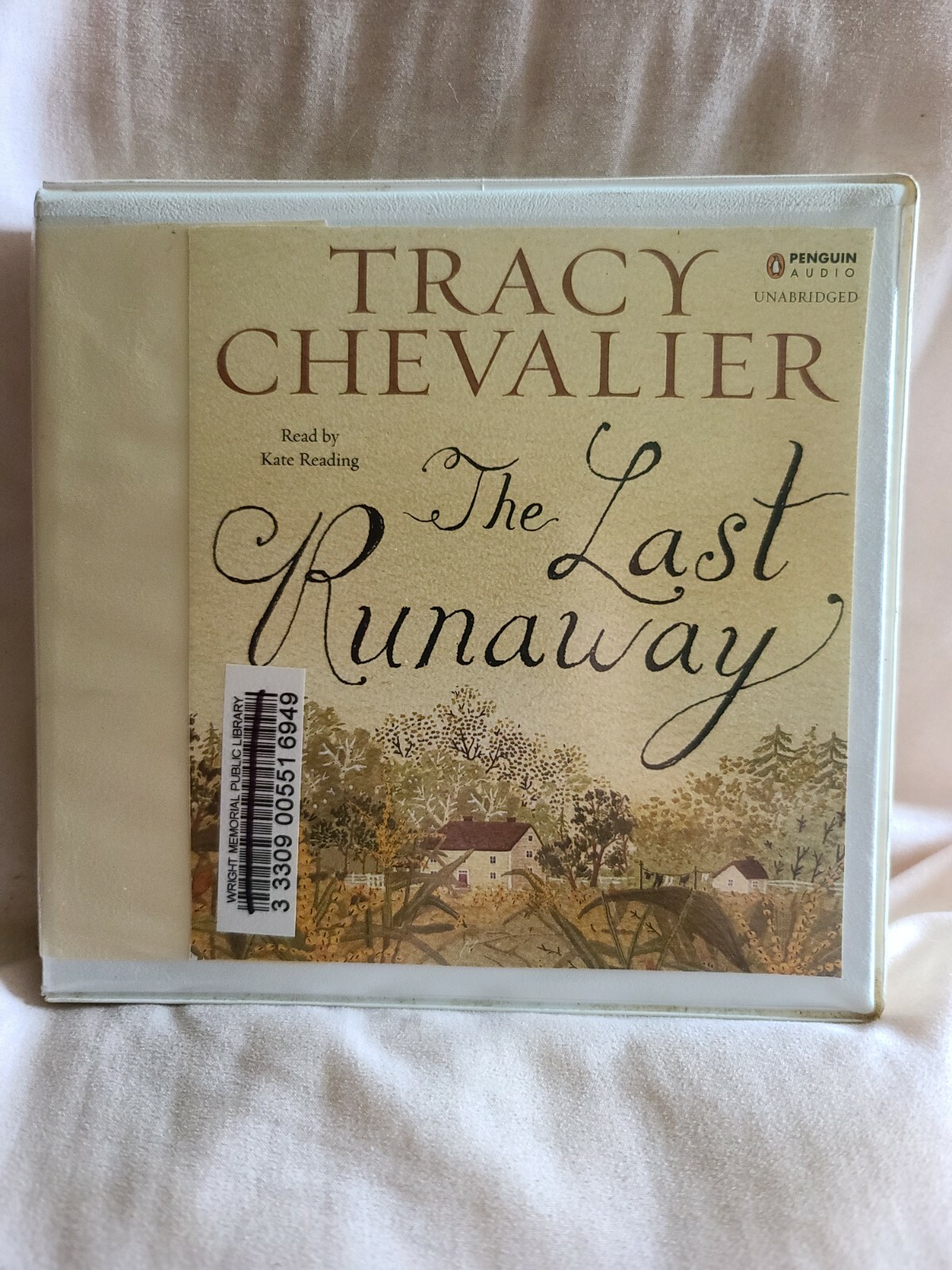 Shelf191 Audiobook~ The last runaway — Tracy Chevalier — unabridged