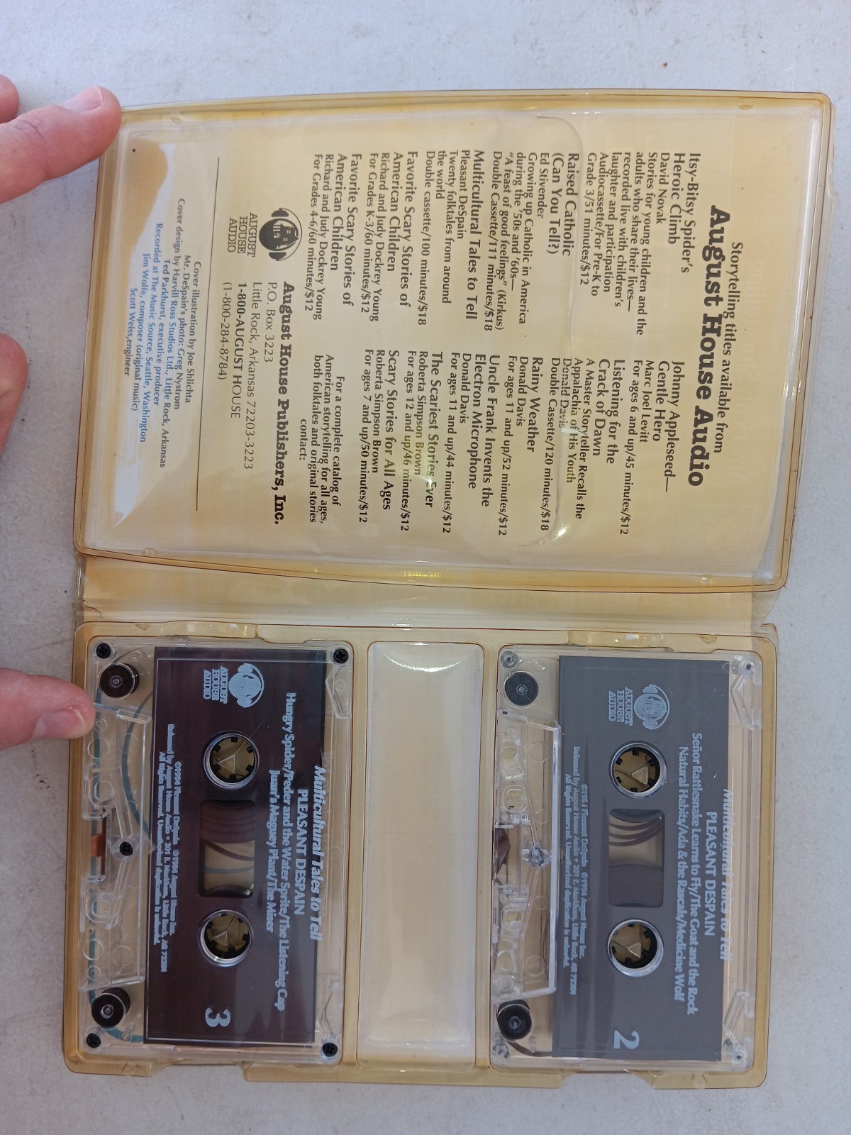 August House Multicultural Tales Cassette Audiobook Pleasant DeSpain Folklore