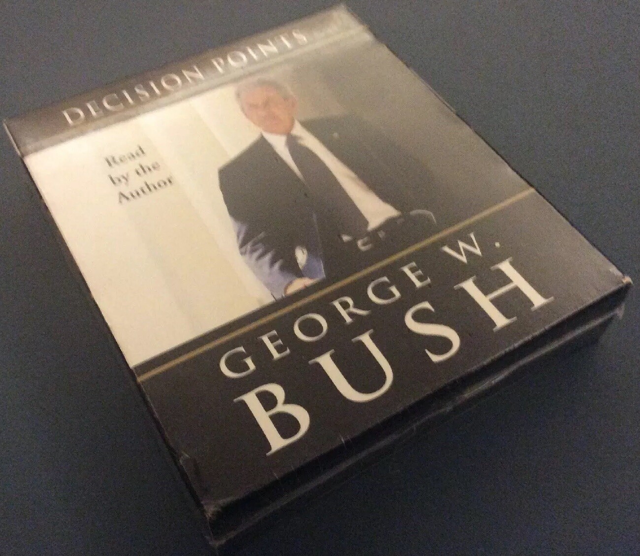 NEW Audio Book Decision Points by George W. Bush, 6 Cd Set Read by George W Bush