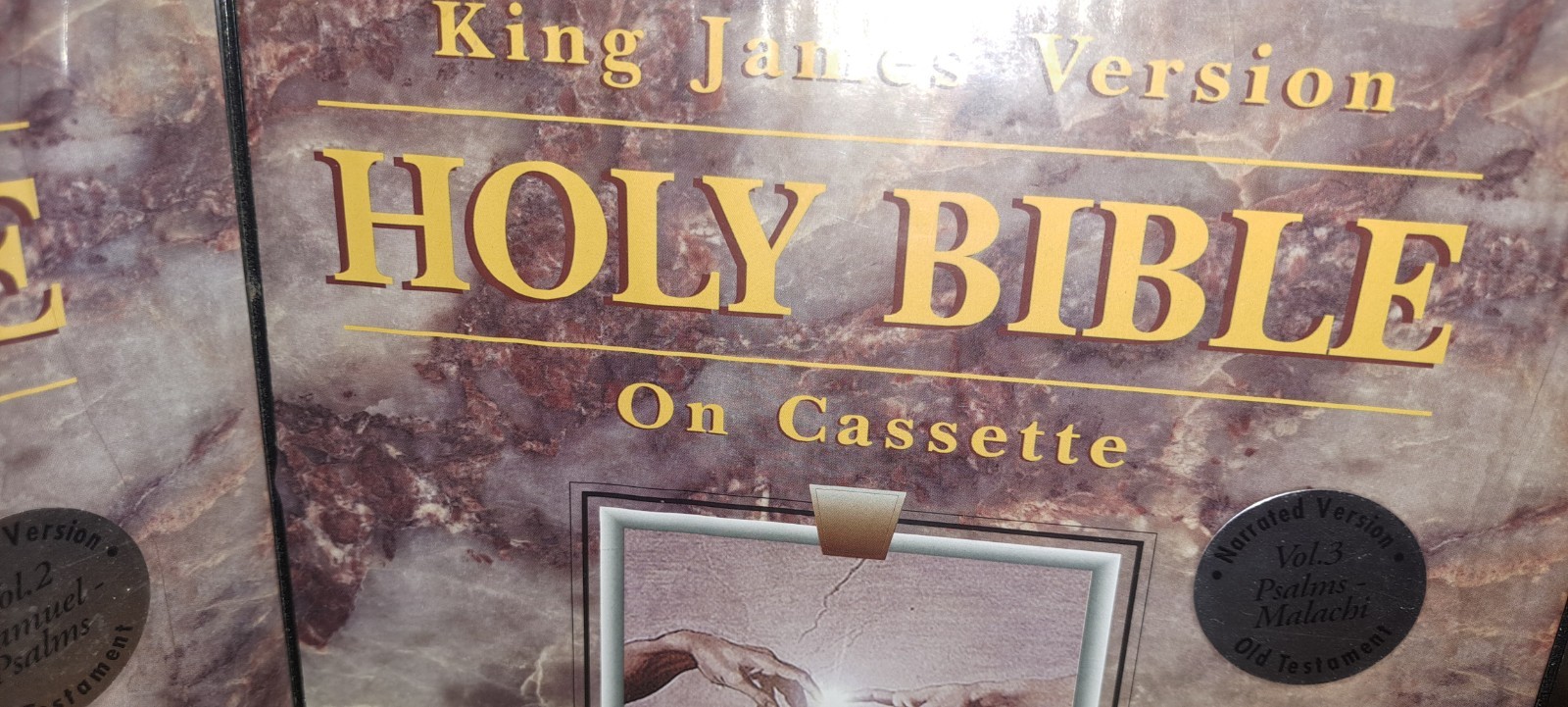 Vintage 1992 KJV HOLY BIBLE On Cassette Volume 2 And 3 — Disc’s 13-36