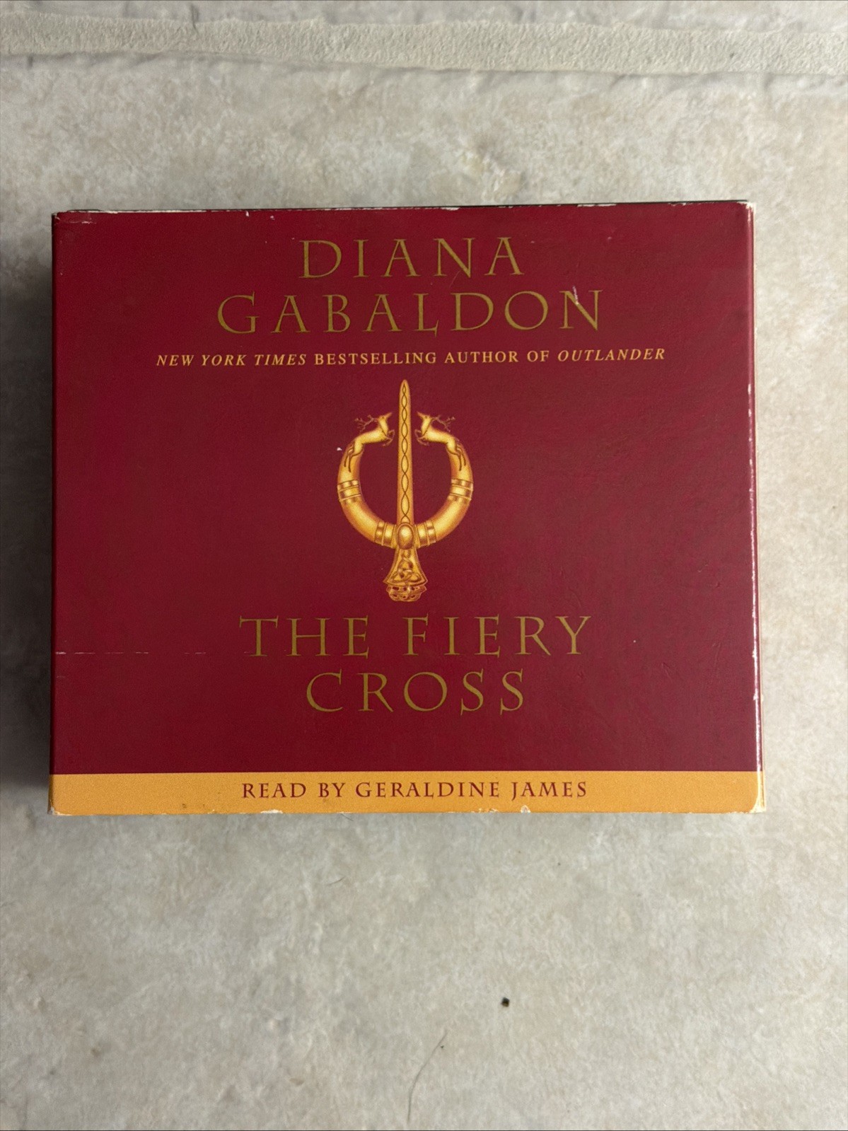 The Fiery Cross by Diana Gabaldon Audio Book on CD Abridged VG