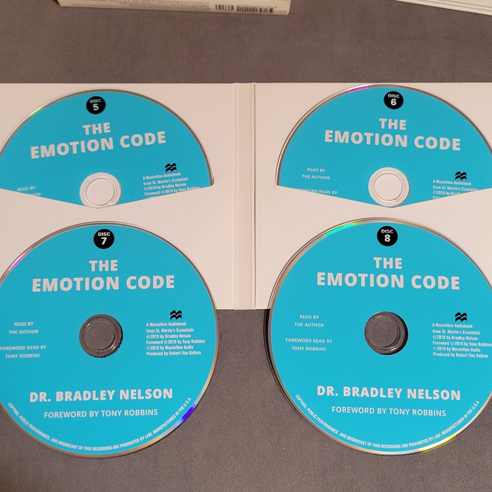 The Emotion Code How to Release Your Trapped Emotions Nelson B Audiobook 8 CDs