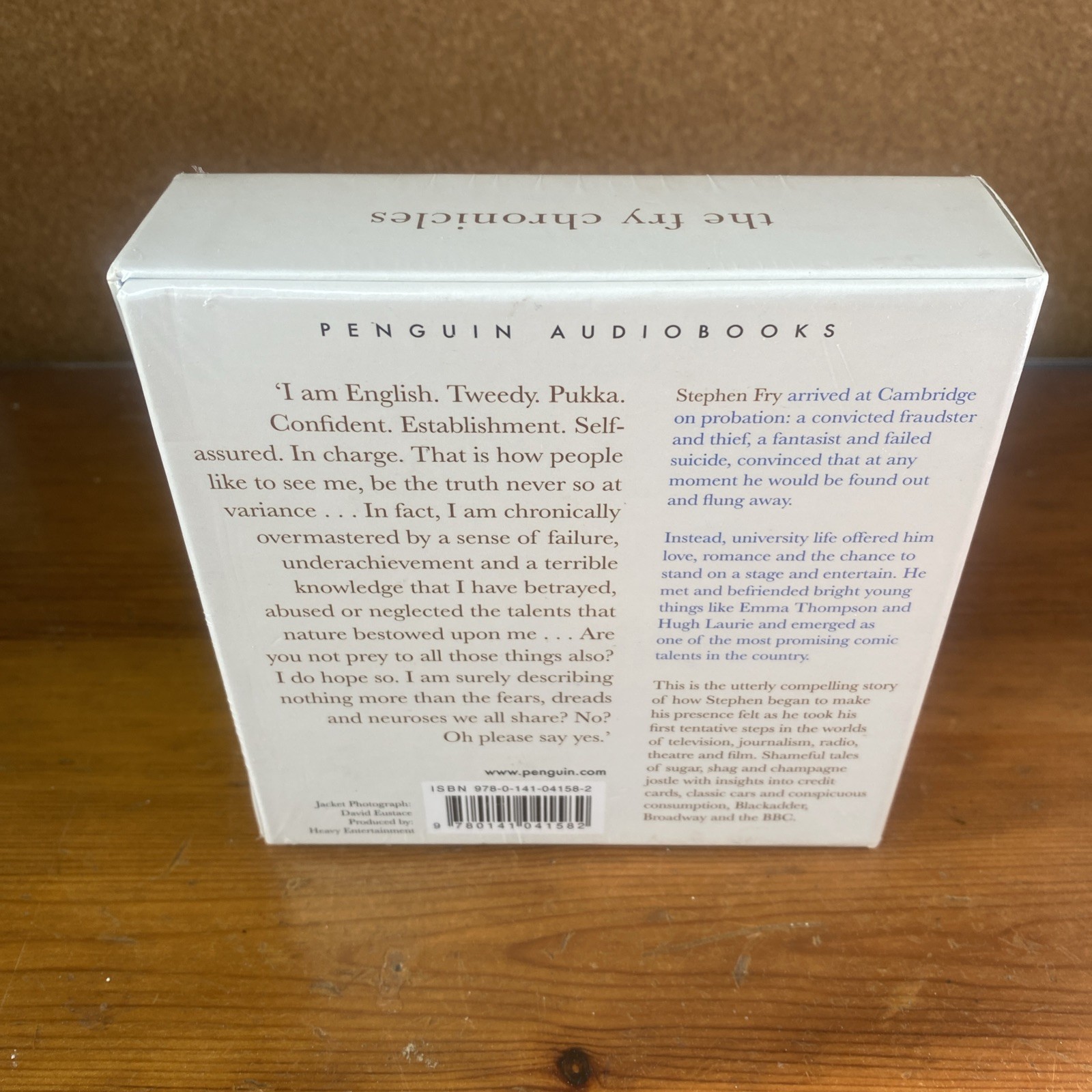 The Fry Chronicles Audiobook cd 11 Discs Read by Stephen Fry 12 1/2 Hours