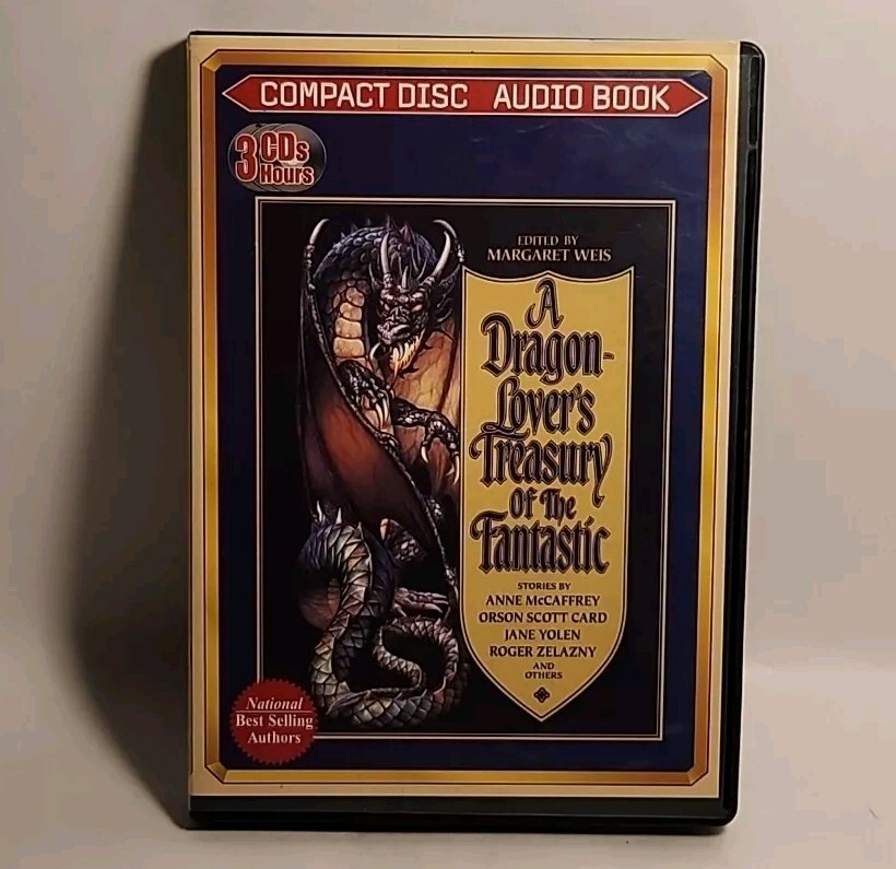 A Dragon-Lover’s Treasury of the Fantastic by Margaret Weis (2000, CD Audiobook)