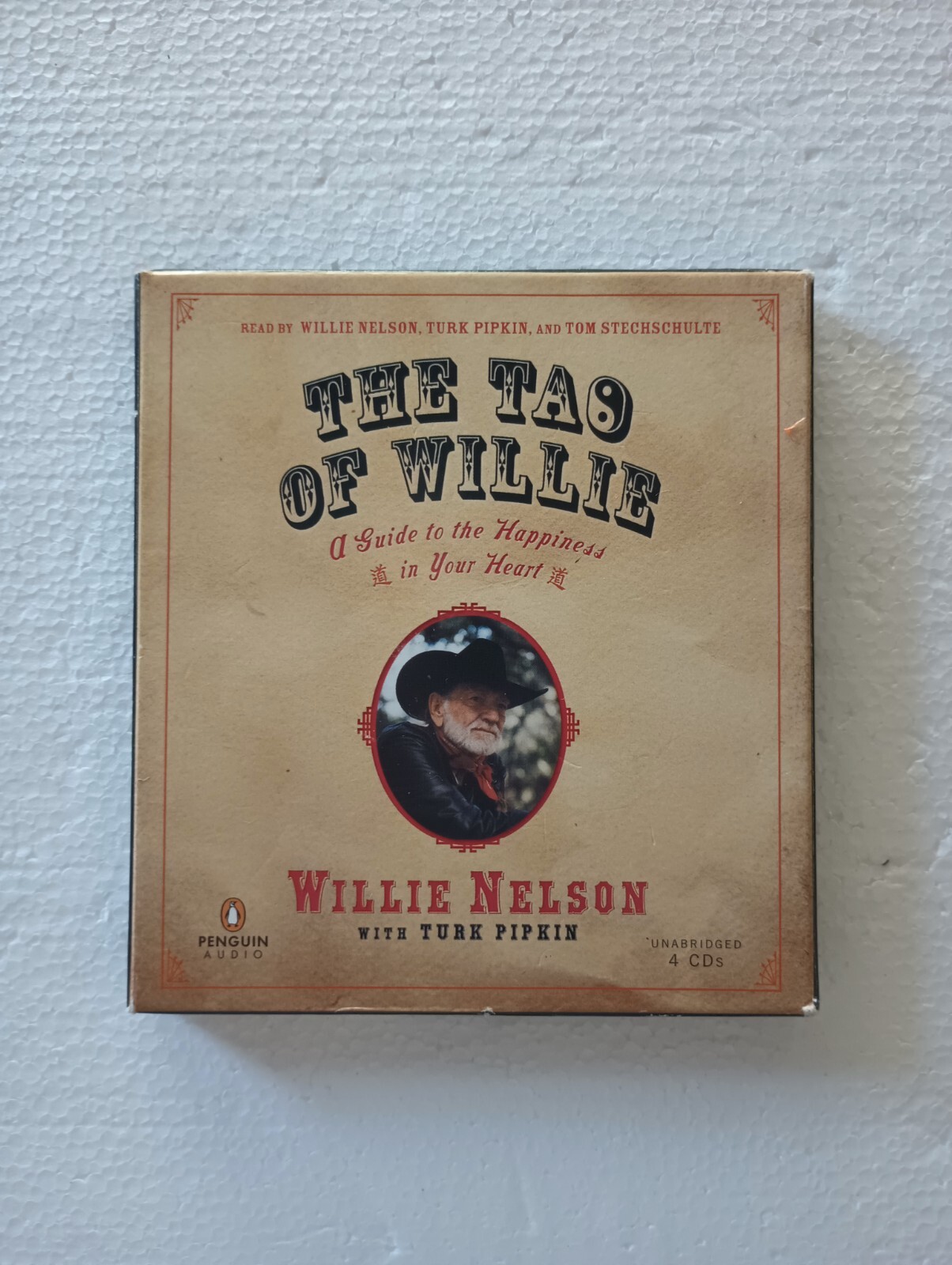 CD Audio Book: THE TAO OF WILLIE Willie Nelson & Turk Pipkin unabridged