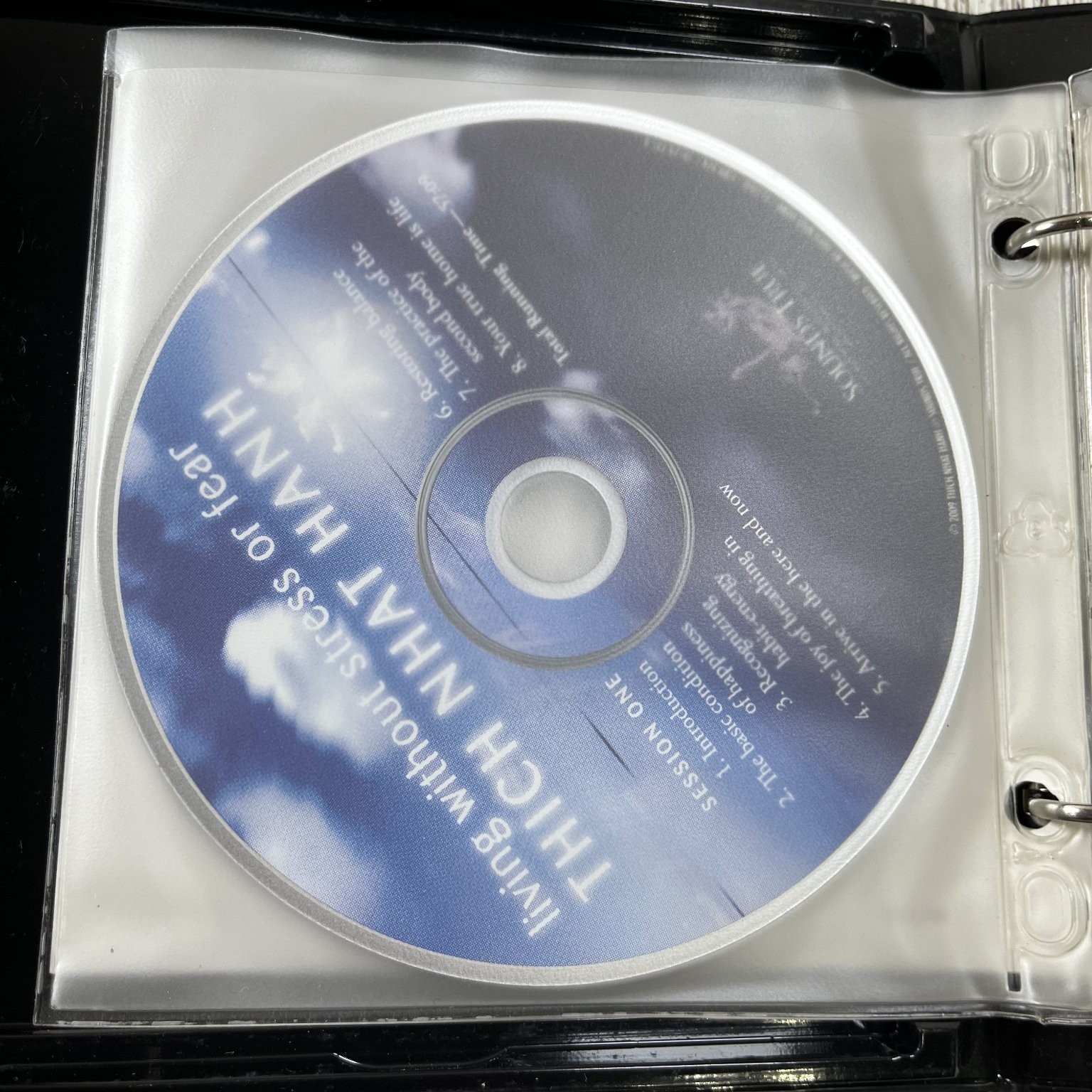 Living Without Stress or Fear by Thich Nhat Hanh Audiobook CDs Sounds True 6