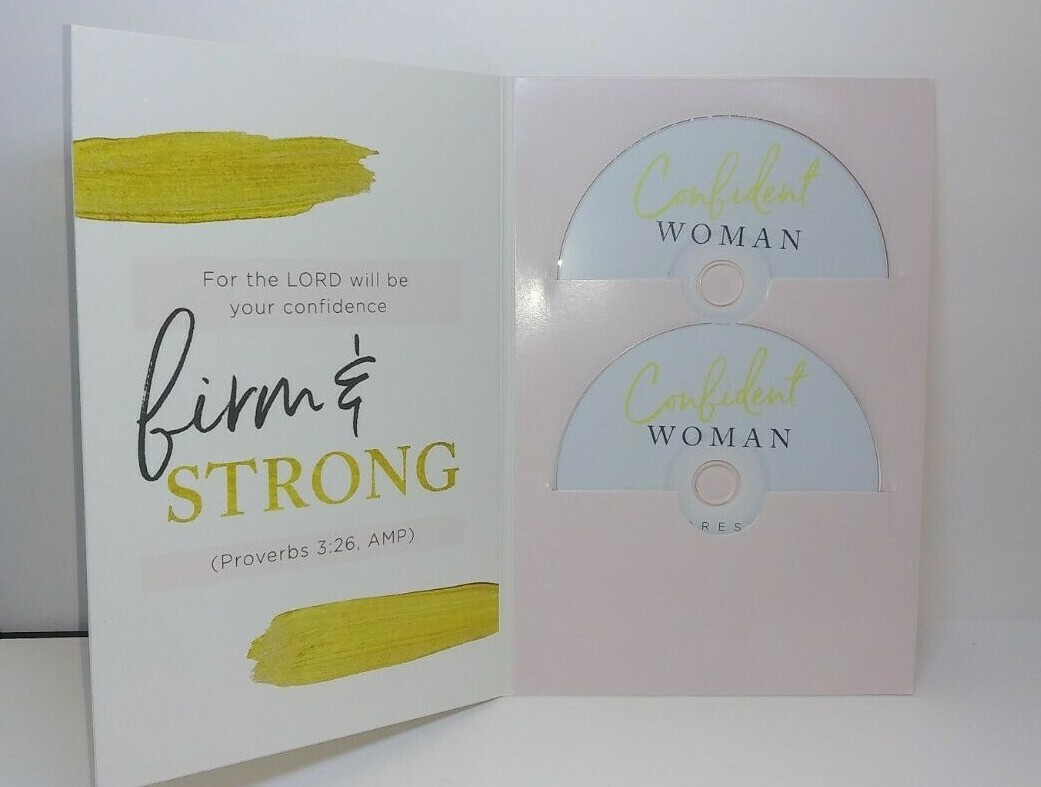 How to be a Confident Woman Audio CD Devotional Praise by TBN 2 CDS Joyce Meyer
