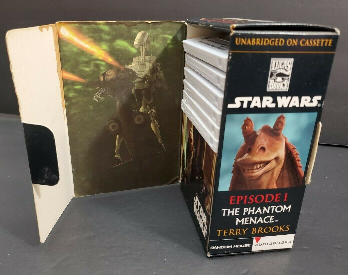 Star Wars Episode 1 The Phantom Menace Unabridged Cassette Tapes