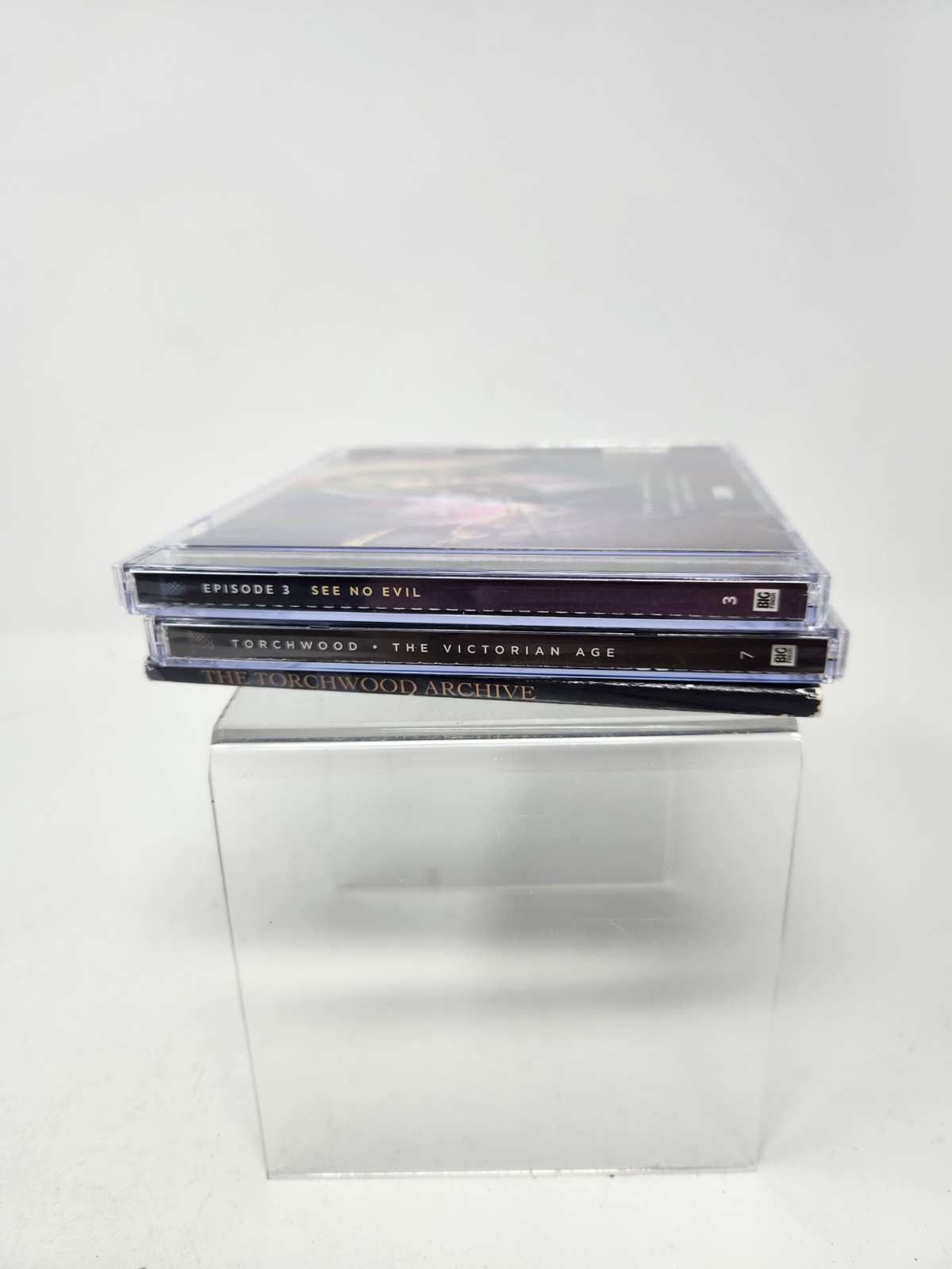 TORCHWOOD Audio CD Lot ARCHIVE Big Finish John Barrowman Victorian God Among