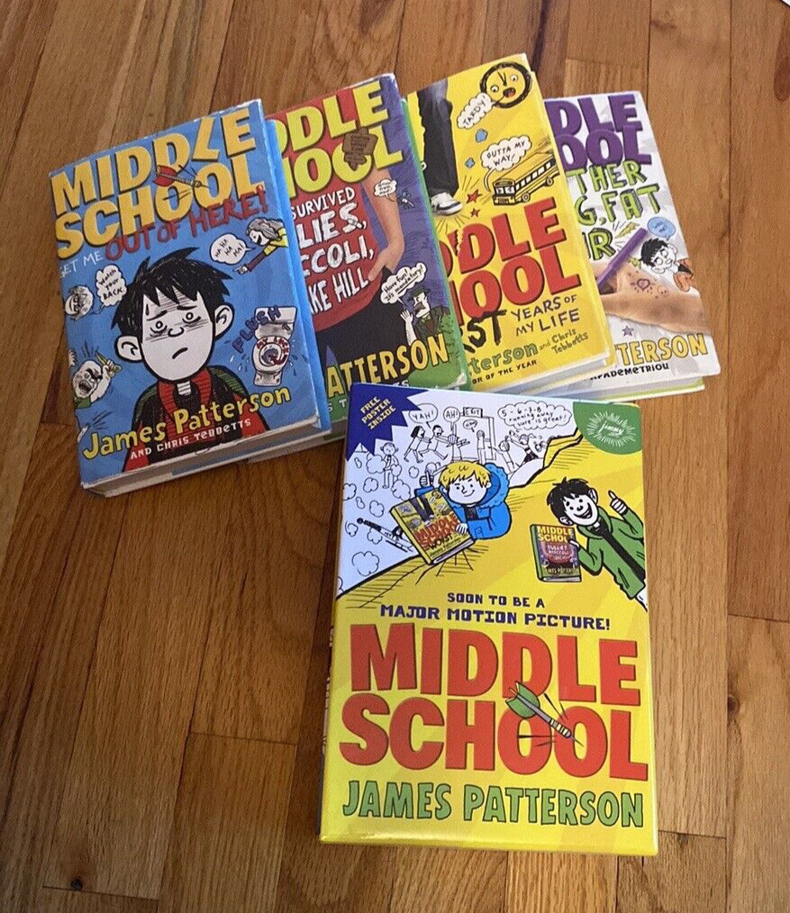 Middle School 4-Book Boxed Set by James Patterson