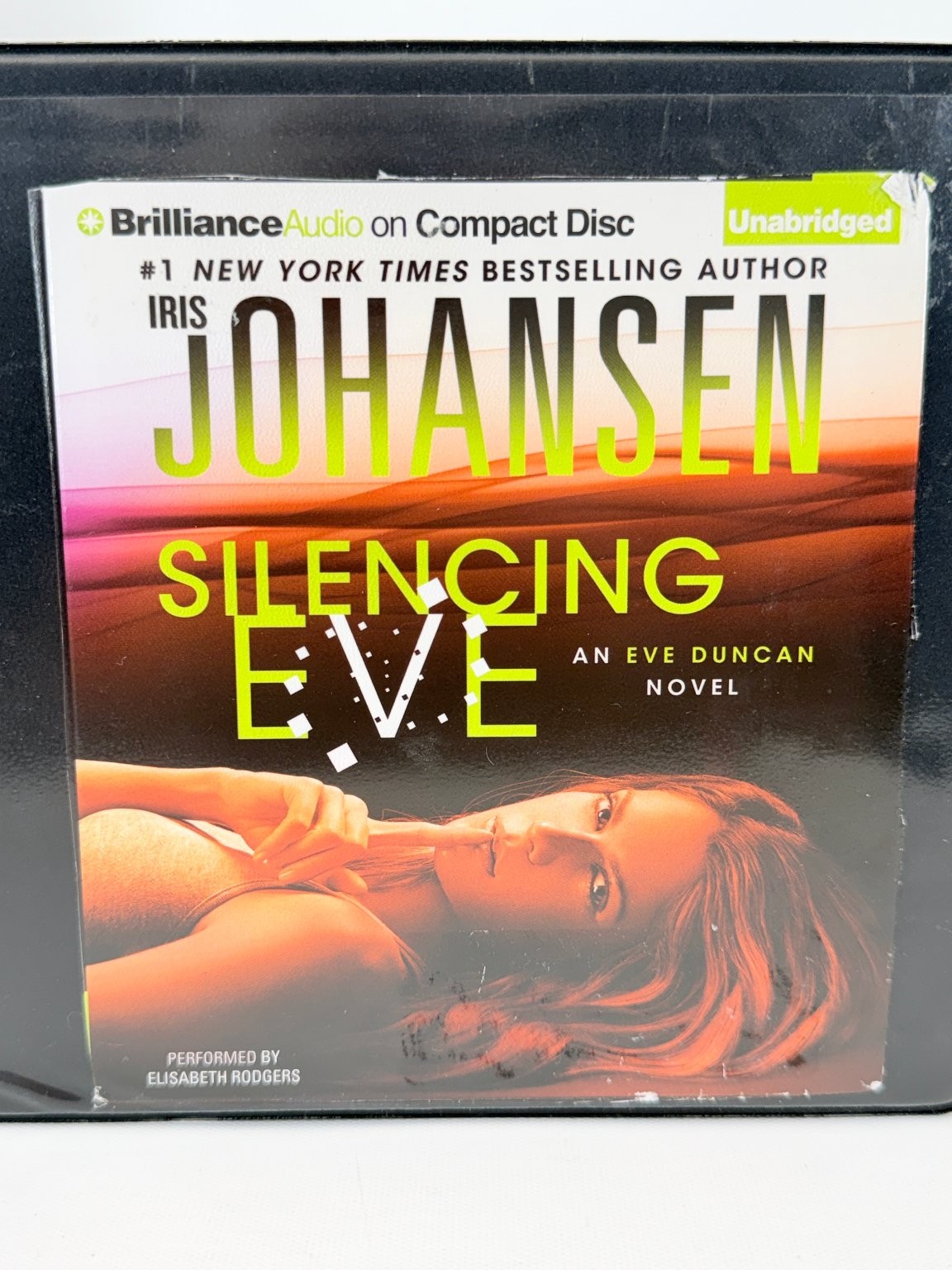 Silencing Eve by Iris Johansen Audiobook CDs Unabridged 11 Discs
