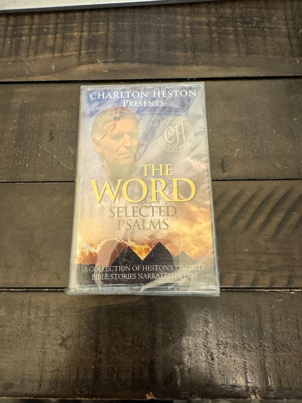 Charlton Heston Presents The Word Selected Psalms audio cassette NEW!!