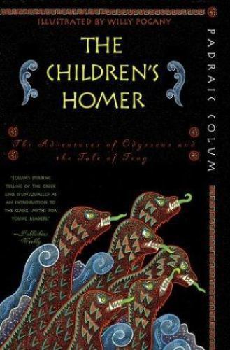 THE CHILDREN’S HOMER by Padraic Colum a paperback book FREE USA SHIPPING