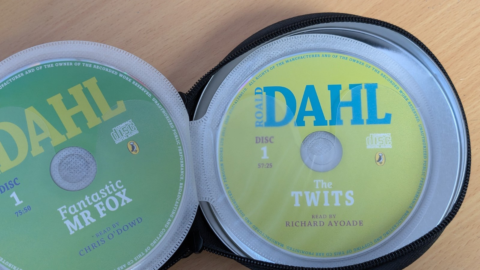 Roald Dahl: 10 Phizz-whizzing Audiobooks, 29 CD Collection, Complete