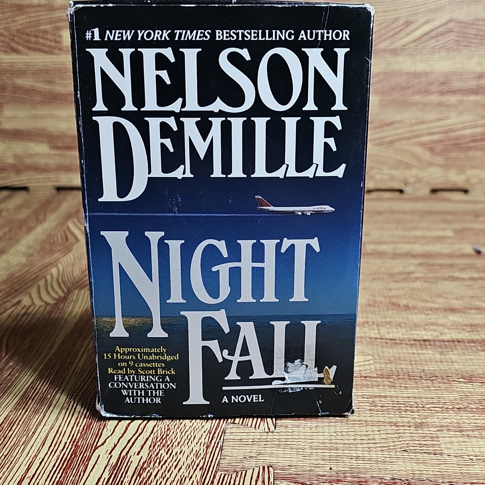 Time Warner AudioBooks Night Fall Nelson DeMille Unabridged Cassettes 15hr