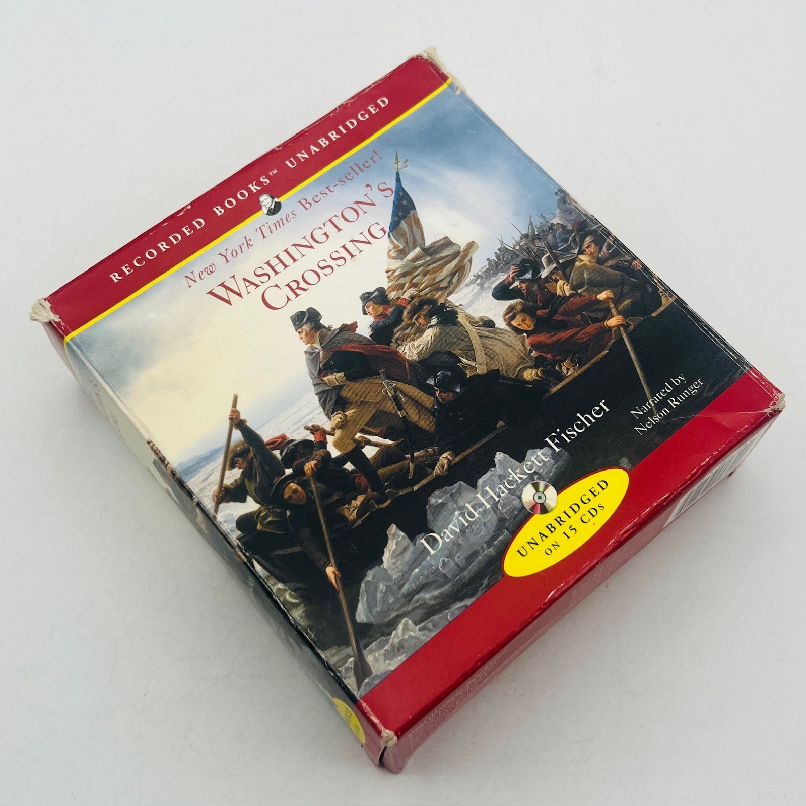 Washington’s Crossing David Hackett Fischer Audiobook 15 CD Unabridged History