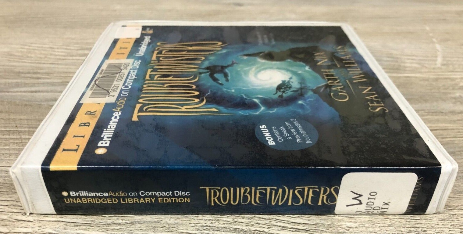TroubleTwisters by Garth Nix and Sean Williams- Unabridged CD Audiobook