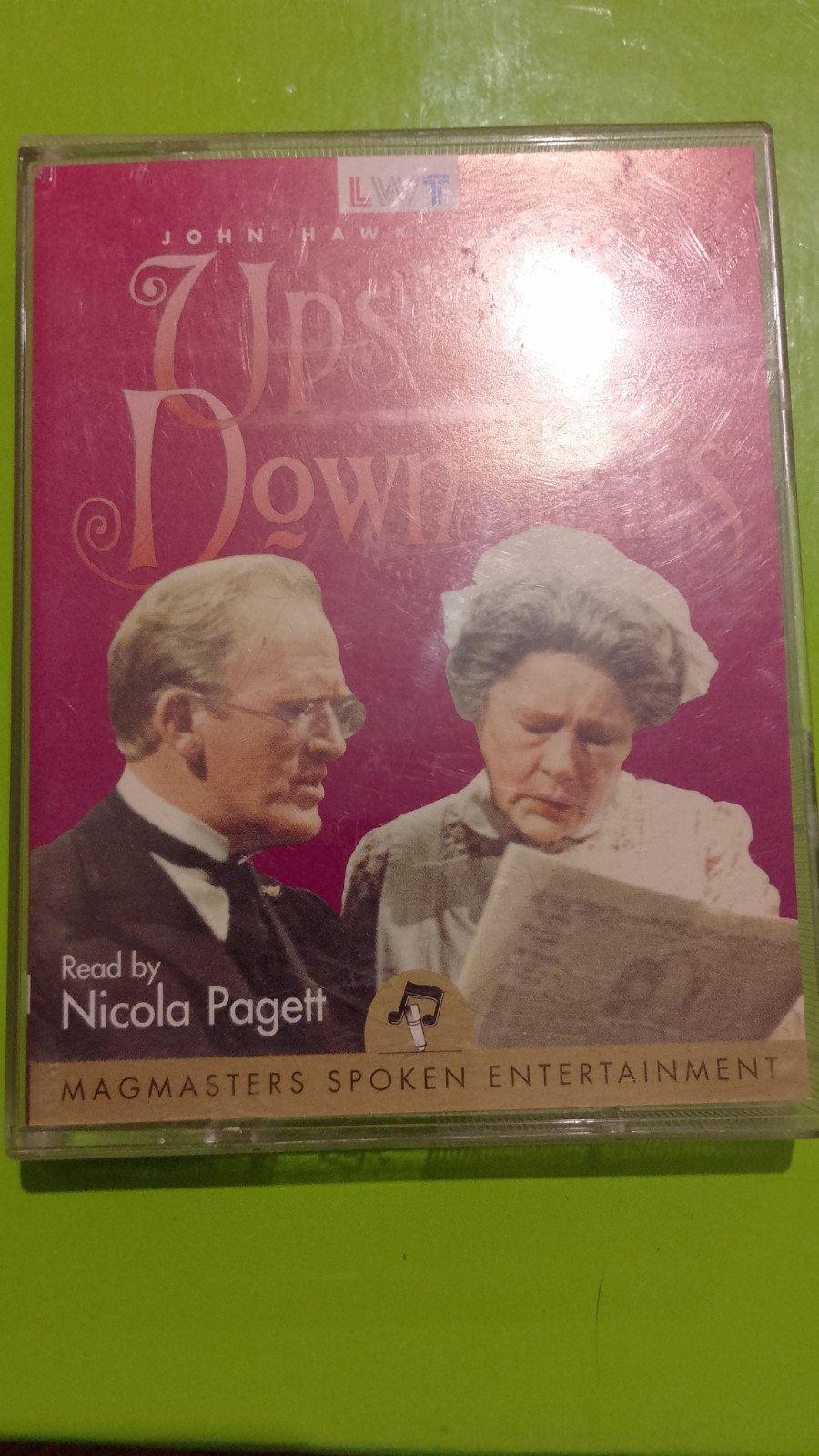 Upstairs Downstairs audio book (1971 novel) twin cassette read by Nicola Pagett