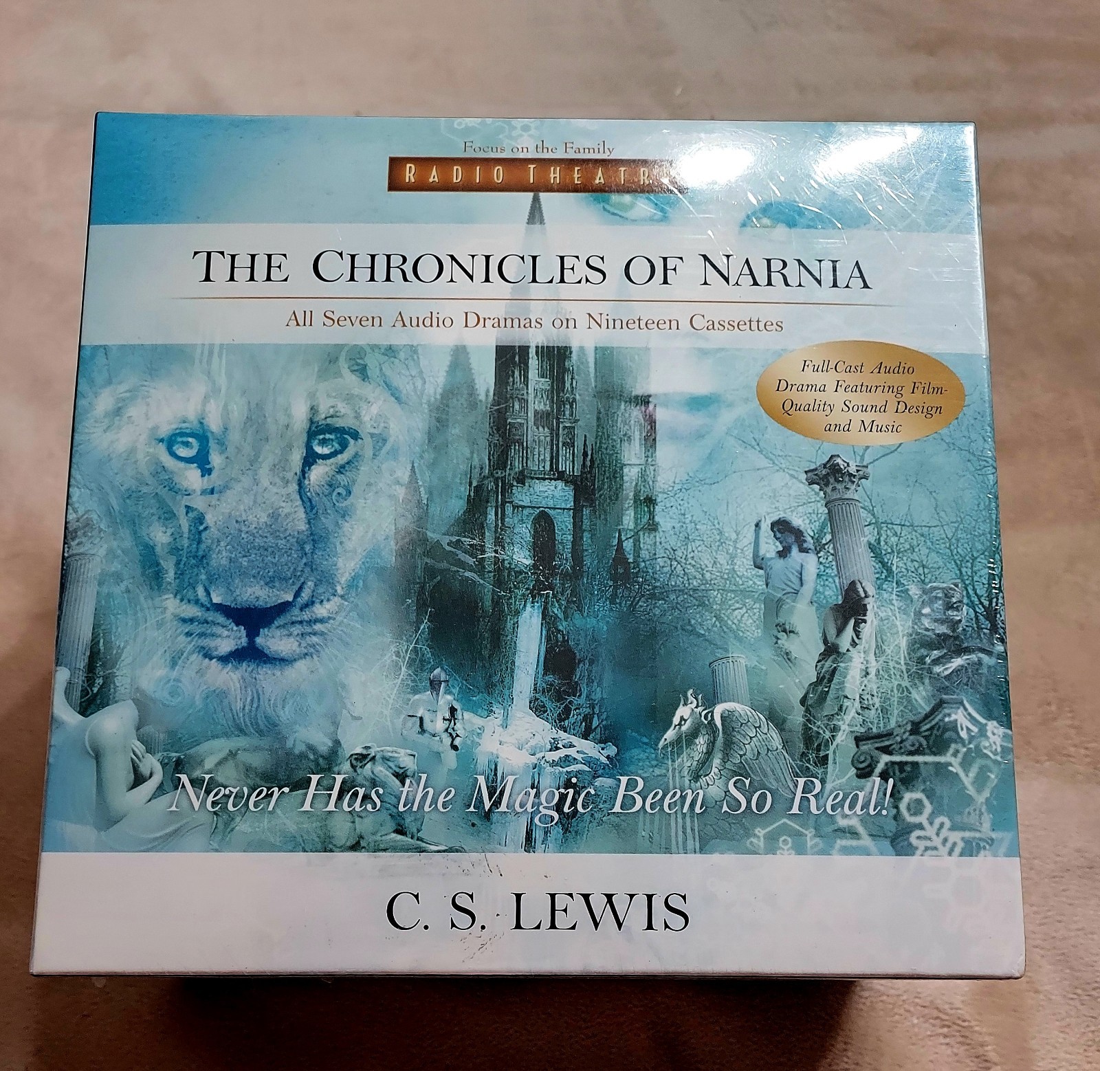 NEW Chronicles of Narnia Radio Theater 7 Audio Dramas on 19 Cassettes Vintage
