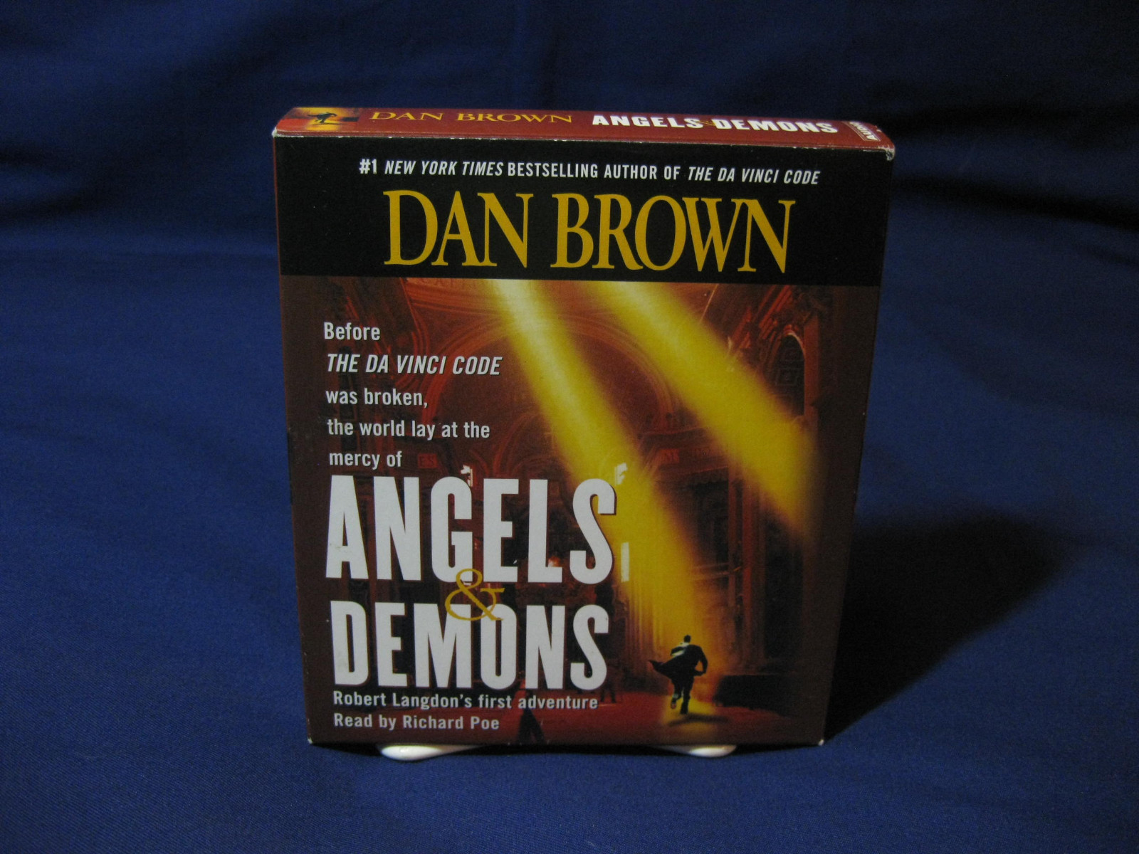 Angels and Demons by Dan Brown (2003, CD, Abridged) Robert Langdon Book 1
