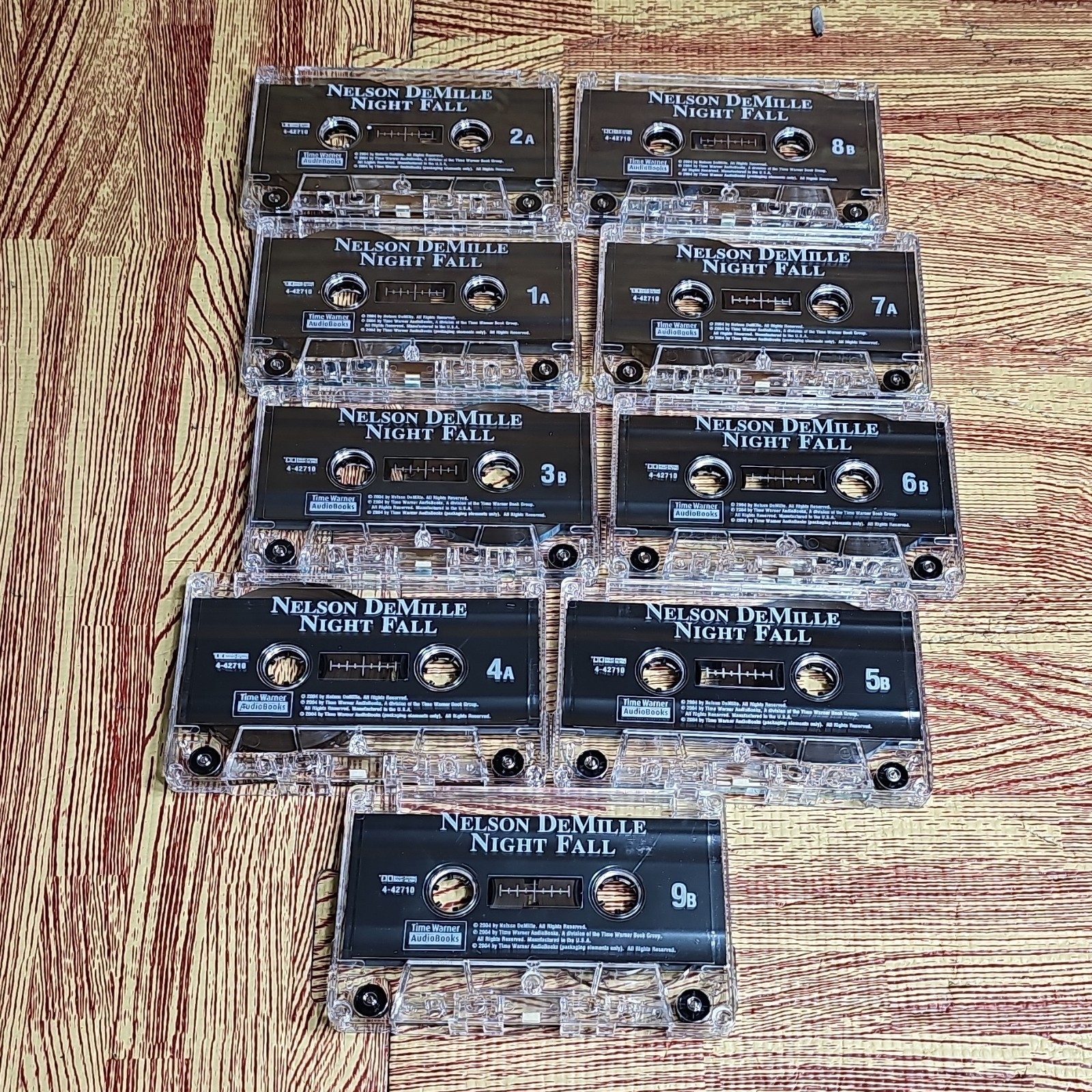 Time Warner AudioBooks Night Fall Nelson DeMille Unabridged Cassettes 15hr