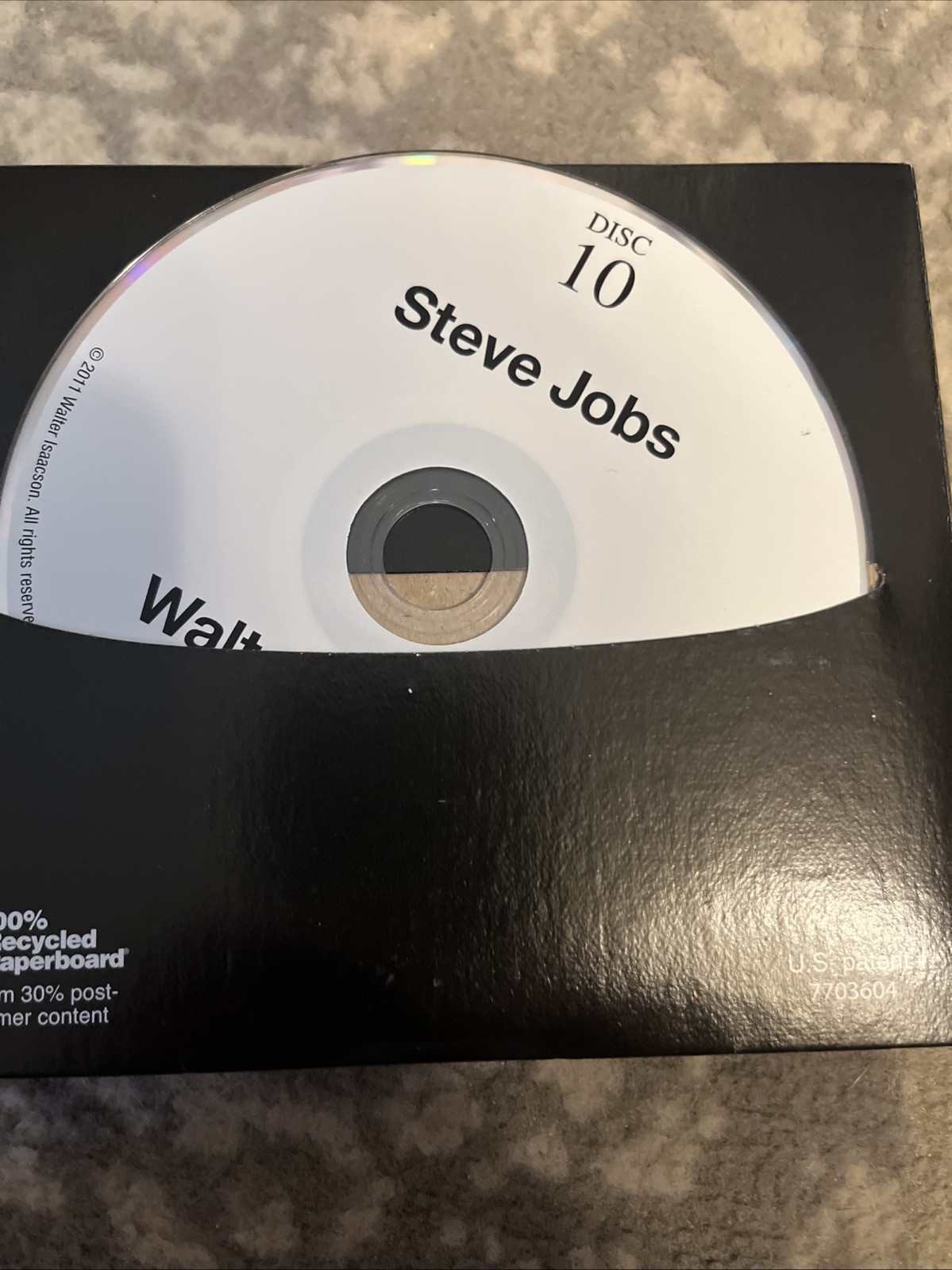 Steve Jobs by Walter Isaacson (2011, Compact Disc) Dylan Baker Unabridged 20 CDs