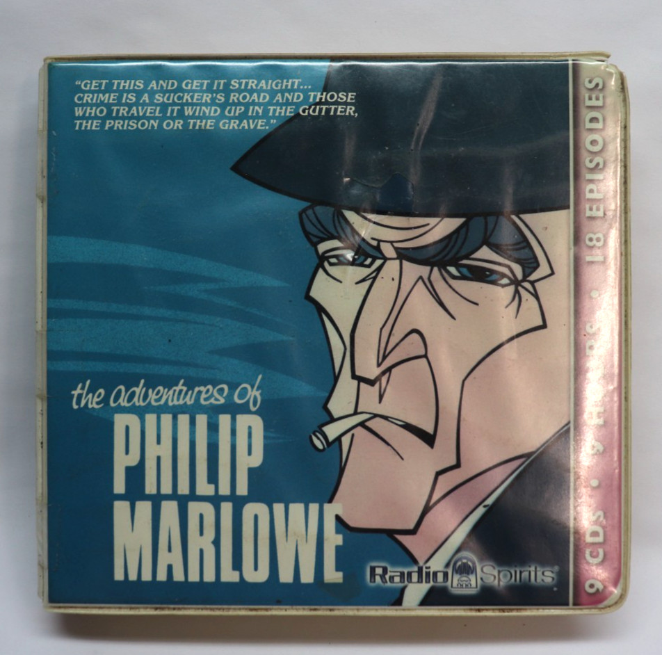 Adventures of Philip Marlowe Vol 1 & 2 Radio Spirits 18 CD Set Gerald Mohr