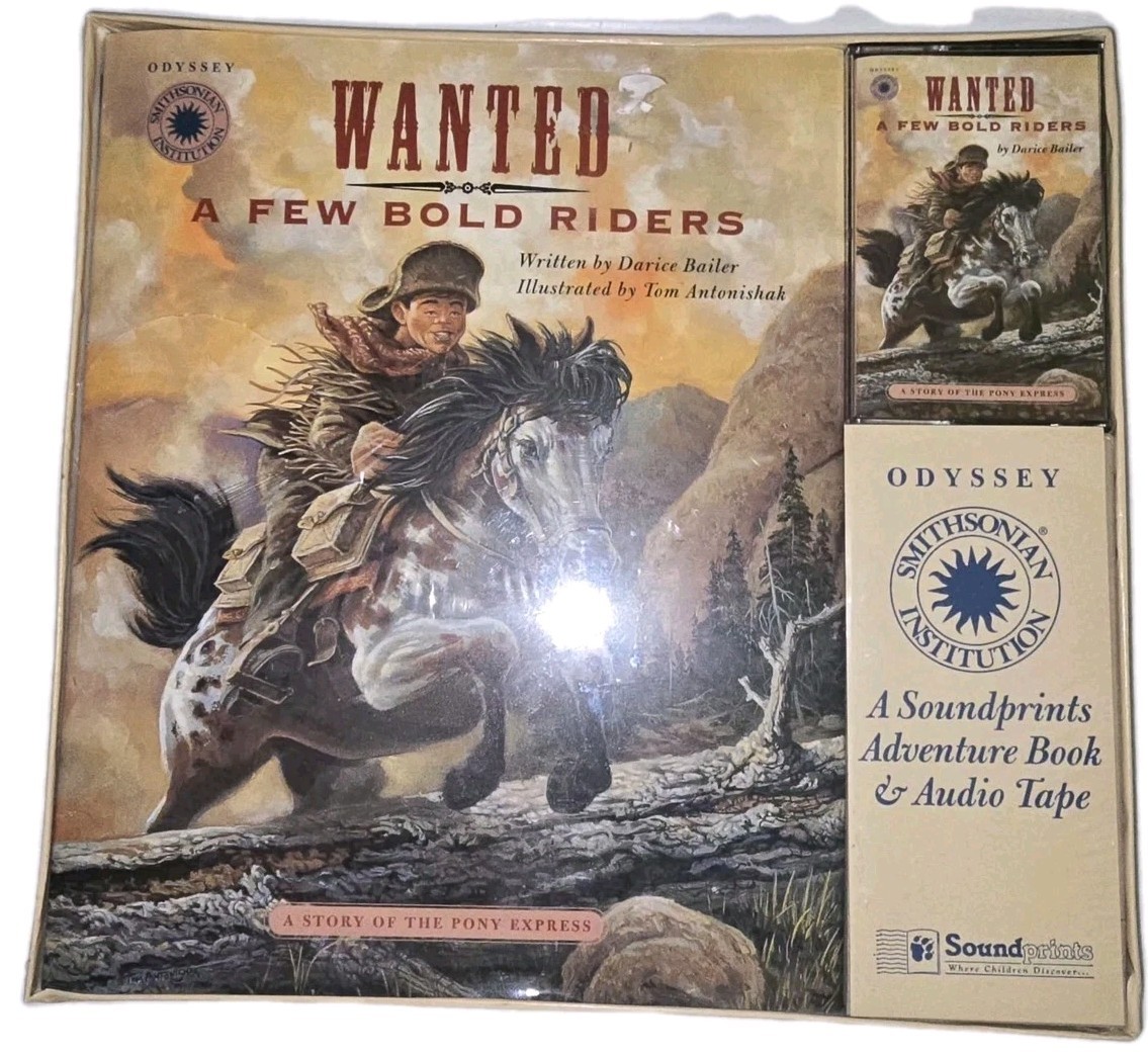 Wanted A Few Bold Riders Odyssey Smithsonian Soundprints Adventure Book & Audio