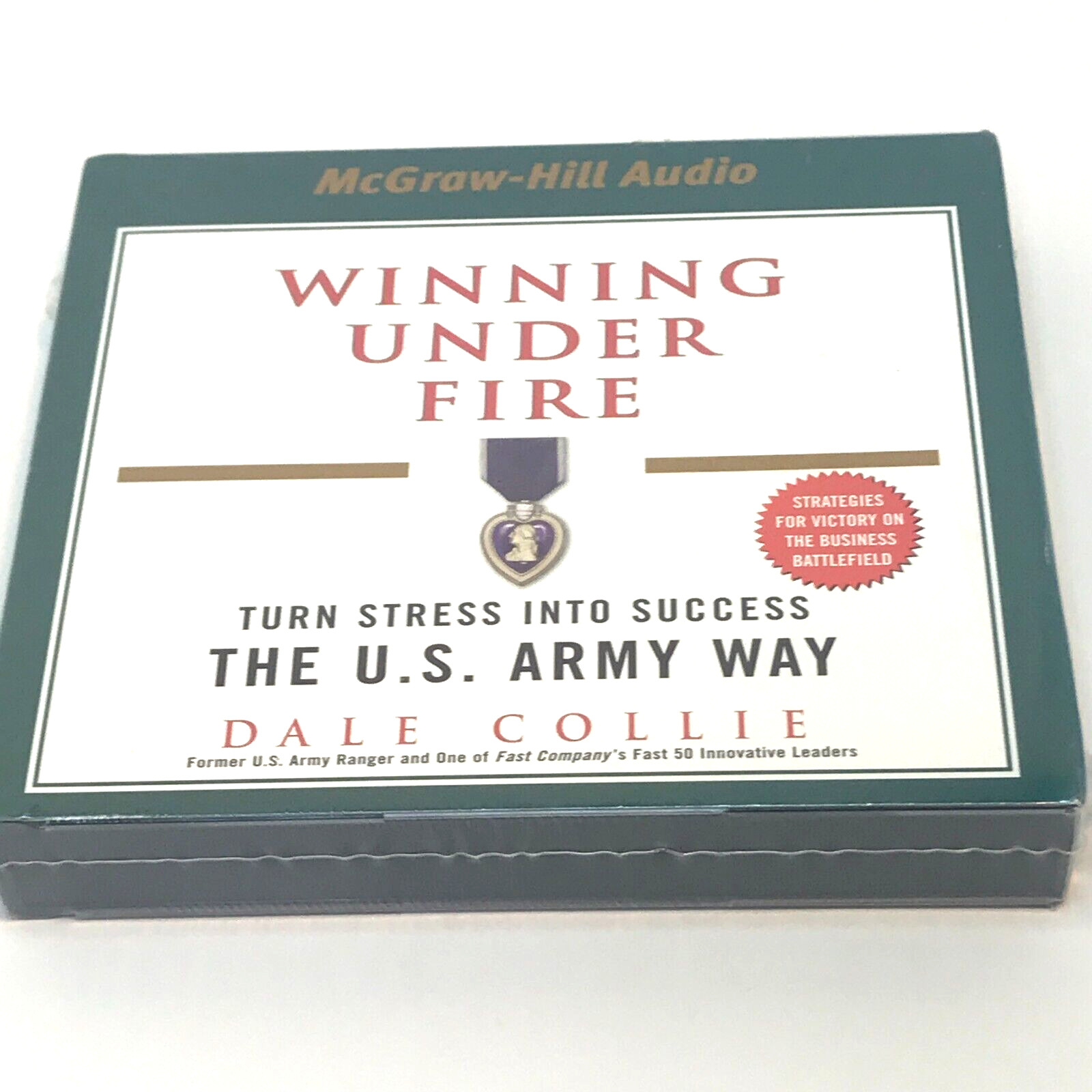 Dale Collie McGraw-Hill Self-Improvement Audio 4 CD’s Winning Under Fire