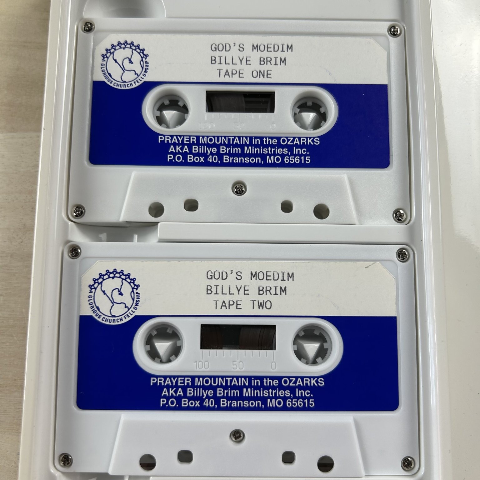 God’s Moedim by Billye Brim Audiobook Cassettes 4 Tapes
