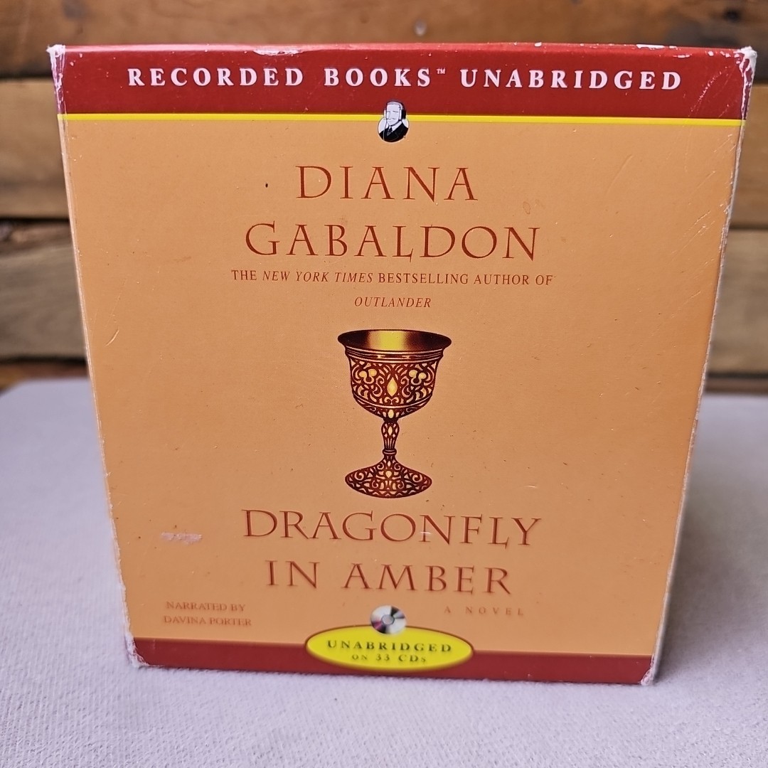 Dragonfly In Amber Diana Gabaldon 33 CDs Audiobook 39.25 Hrs Outlander Series