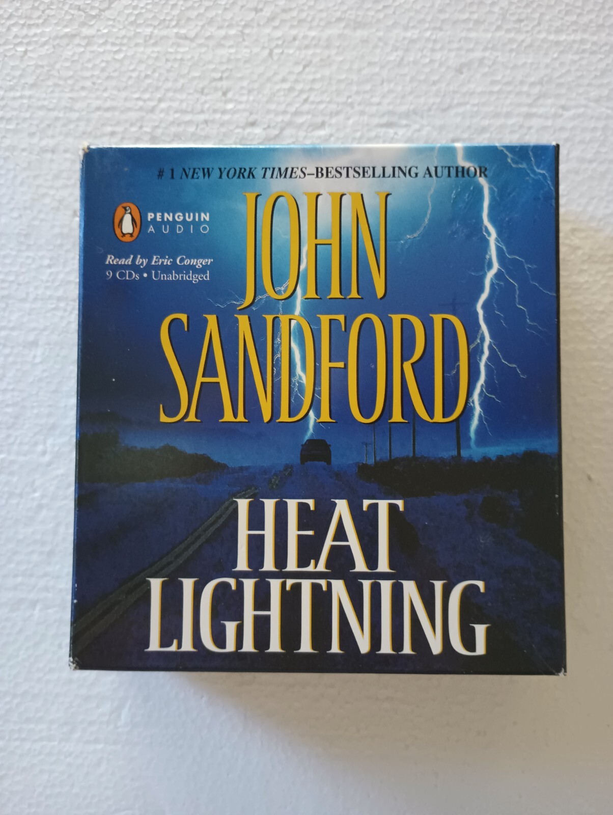 Heat Lighting by John Sanford 9 Unabridged Audio CD’s 2008 10 hours running time