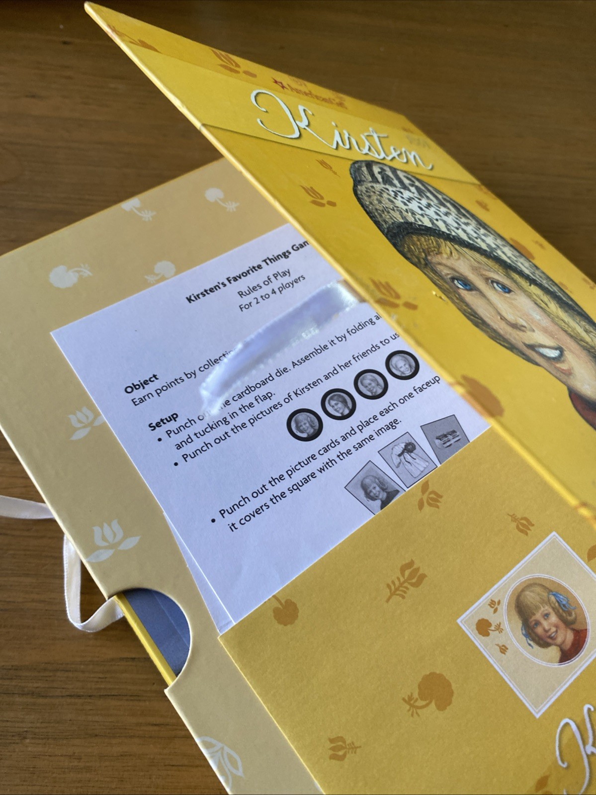 American Girl Kirsten 6-Book Boxed Set with Game & Instructions