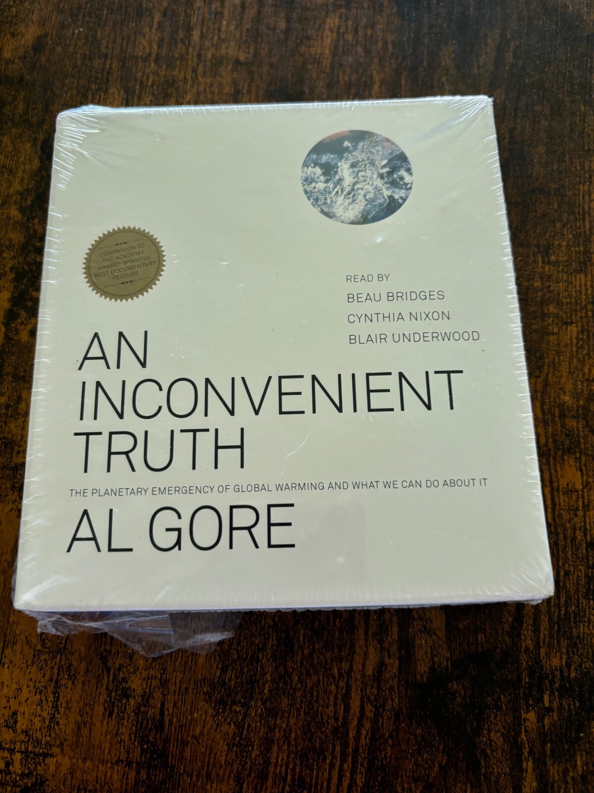 An Inconvenient Truth, Al Gore Audiobook NEW SEALED (torn plastic)