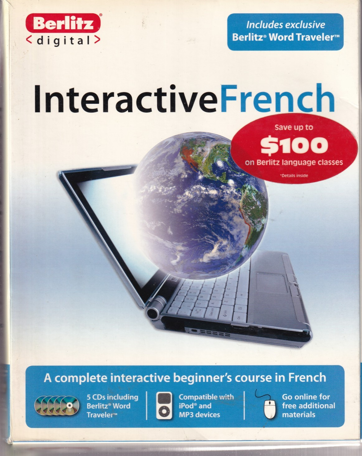 BERLITZ INTERACTIVE FRENCH (CD 5 Disc Set){1G}