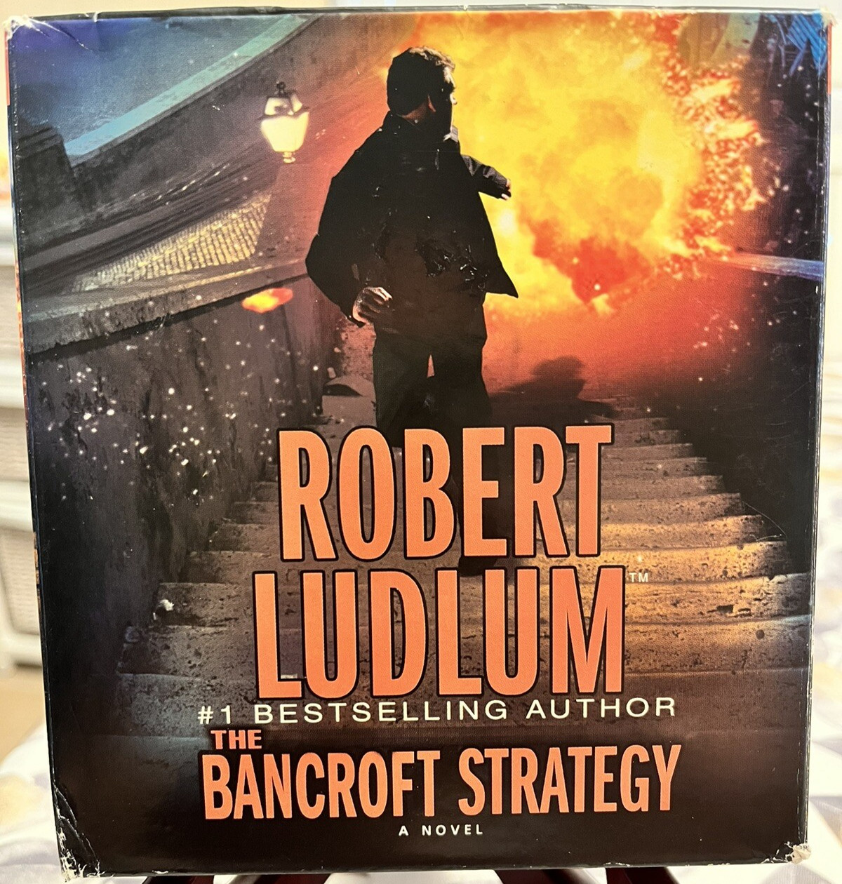 The Bancroft Strategy Robert Ludlum Unabridged CD Audiobook 16 CD’s