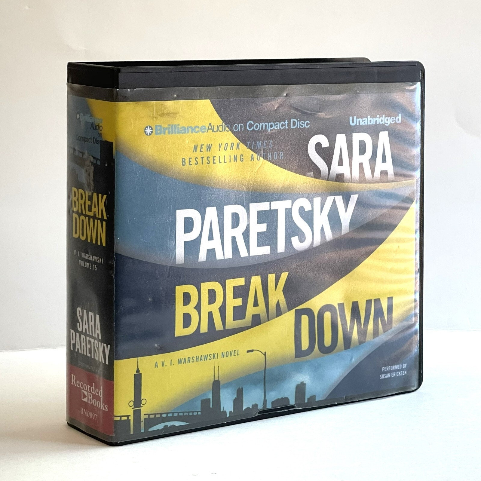 BREAKDOWN Sara Paretsky AUDIO BOOK CD a V I Warshawski Series UNABRIDGED