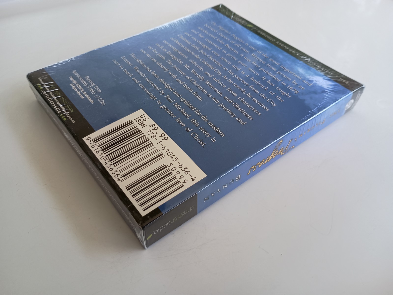 The Pilgrims Progress-John Bunyan Read By P. Michael NIB Sealed New Abridged