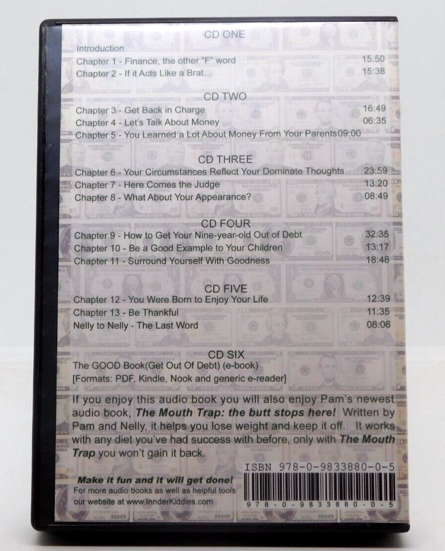 Book Audio CD The Get Out of Debt Pam Young 6 Disks Sidetracked Sisters